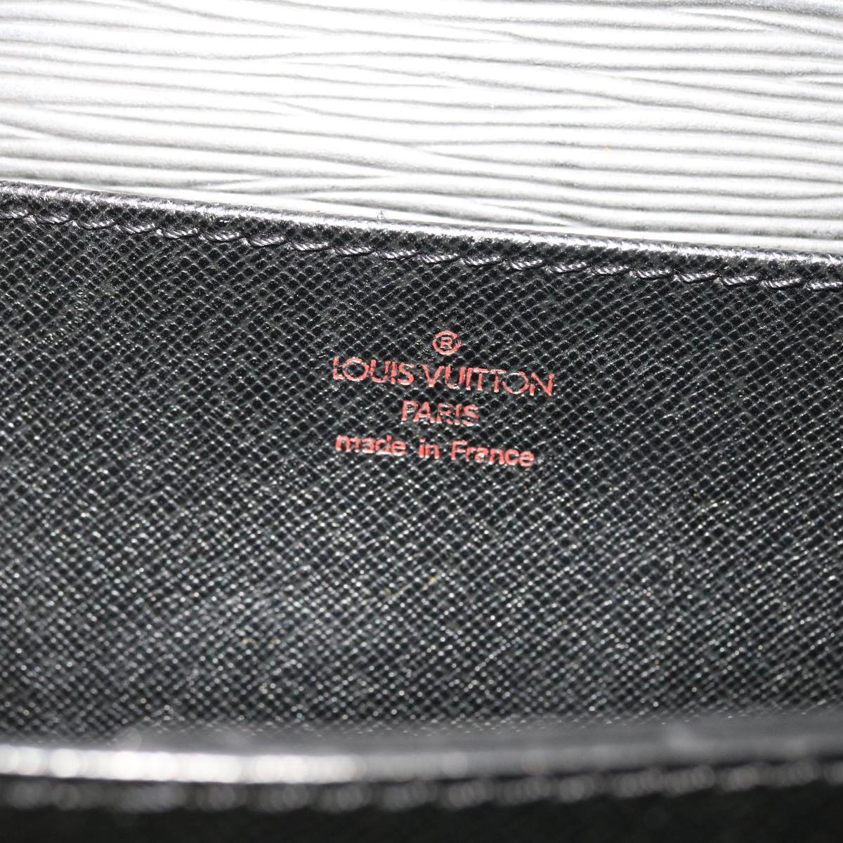 LOUIS VUITTON Epi Serviette Conseiller Briefcase Black M54422 LV fm2805