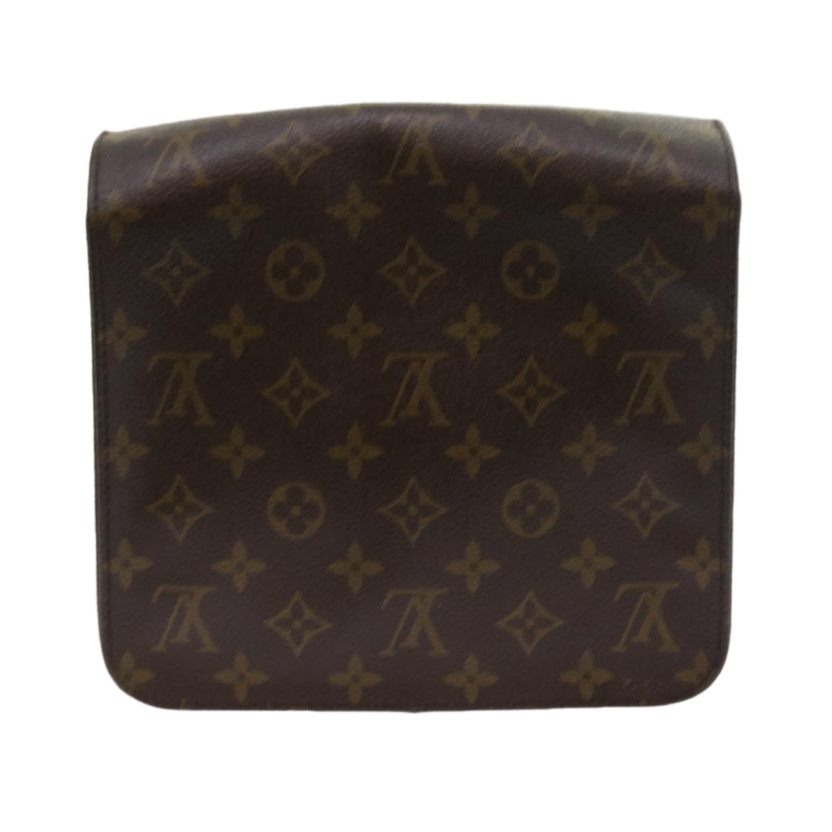 LOUIS VUITTON Monogram Cartouchiere MM Shoulder Bag M51253 LV fm2807