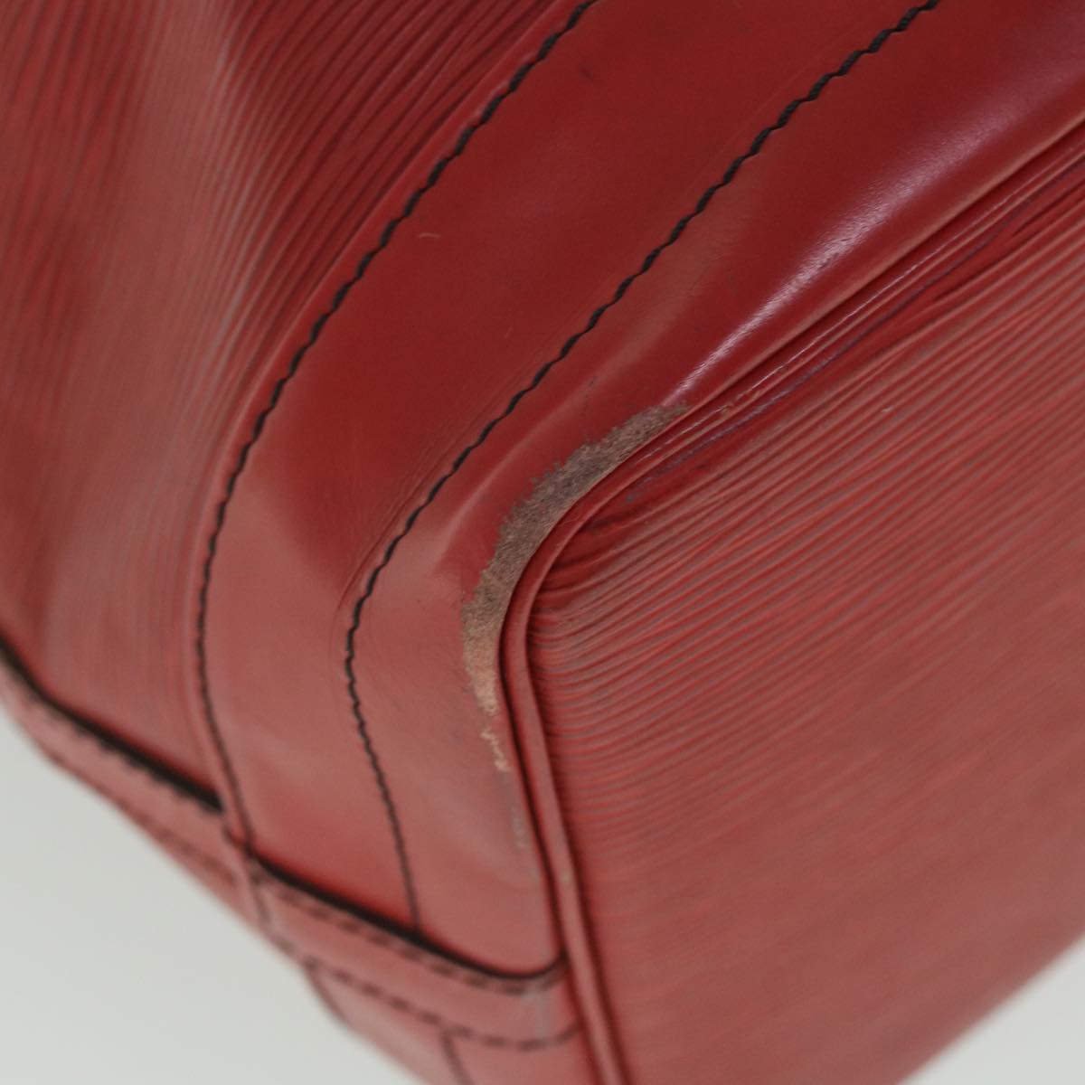 LOUIS VUITTON Epi Noe Shoulder Bag Red M44007 LV fm2810