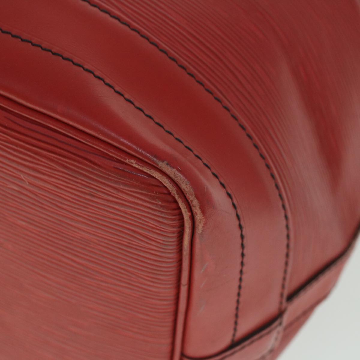 LOUIS VUITTON Epi Noe Shoulder Bag Red M44007 LV fm2810