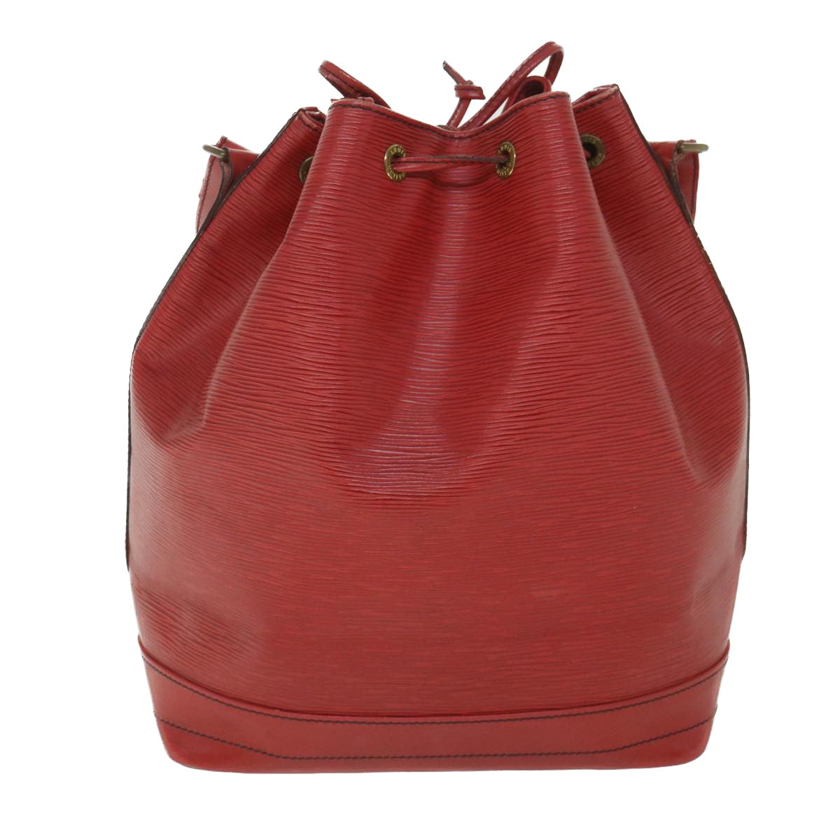 LOUIS VUITTON Epi Noe Shoulder Bag Red M44007 LV fm2810