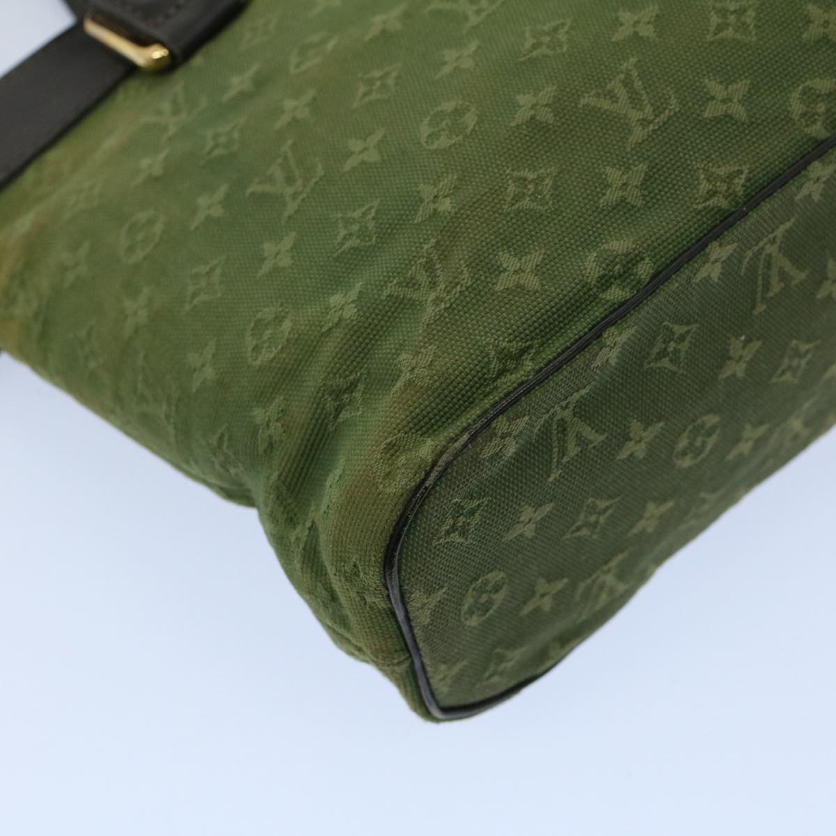 LOUIS VUITTON Monogram Mini Lucille PM Hand Bag TST Khaki M92682 LV fm2811
