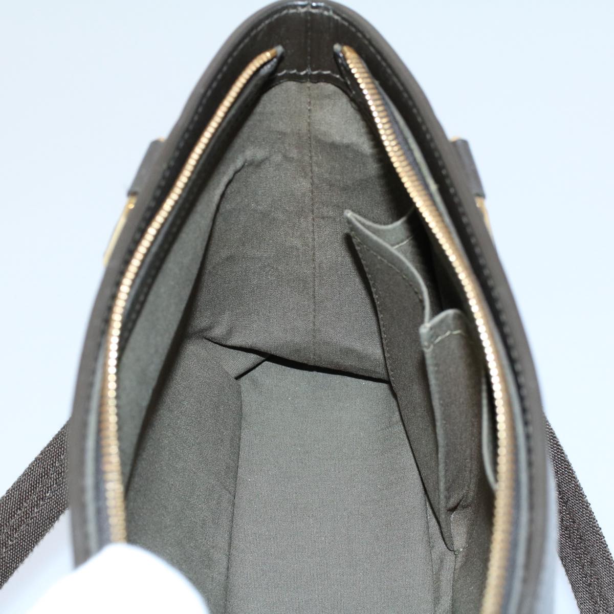 LOUIS VUITTON Monogram Mini Lucille PM Hand Bag TST Khaki M92682 LV fm2811