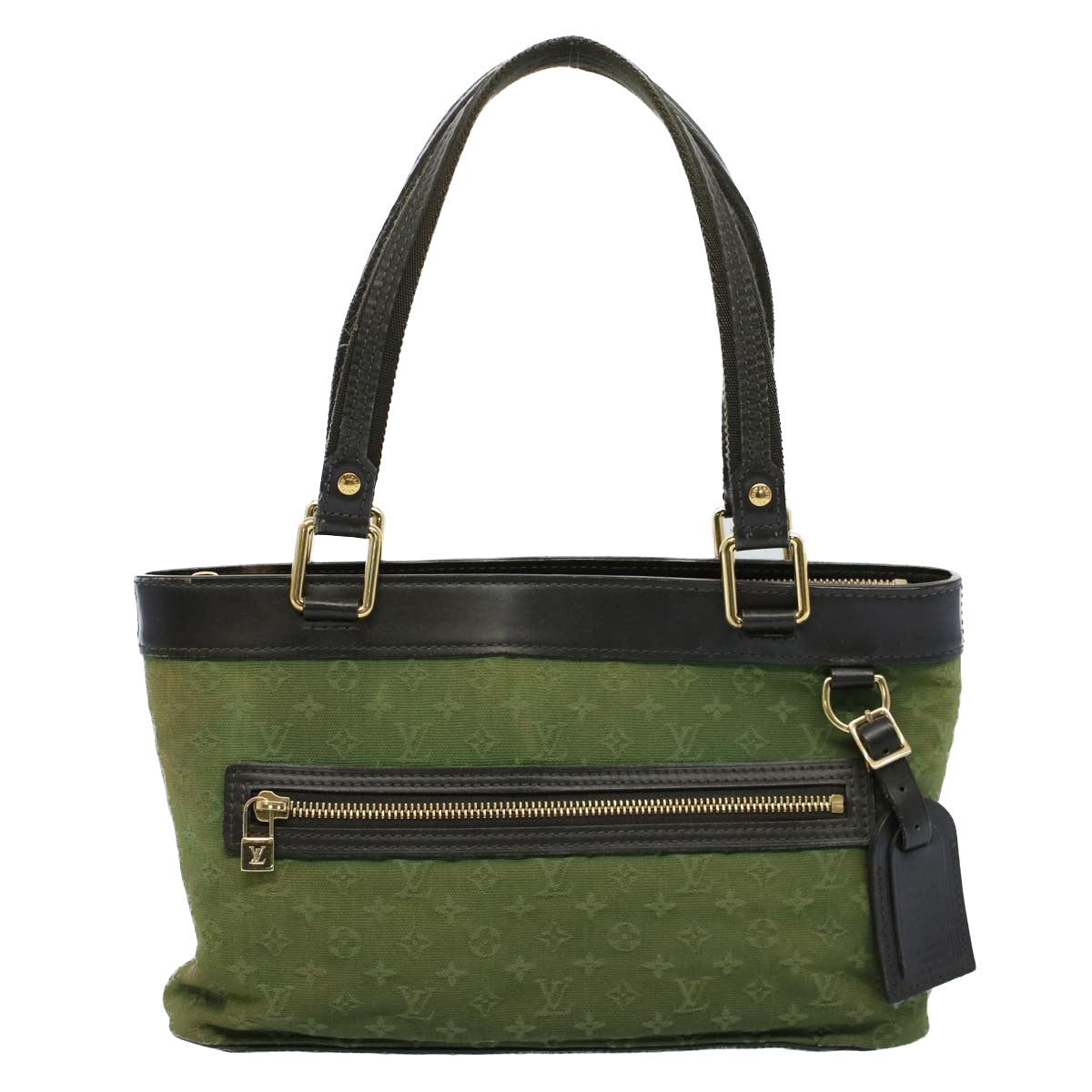 LOUIS VUITTON Monogram Mini Lucille PM Hand Bag TST Khaki M92682 LV fm2811