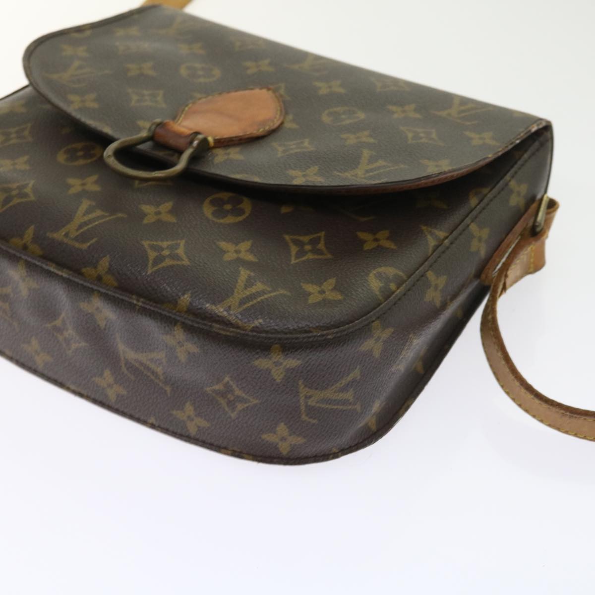 LOUIS VUITTON Monogram Saint Cloud GM Shoulder Bag M51242 LV fm2815
