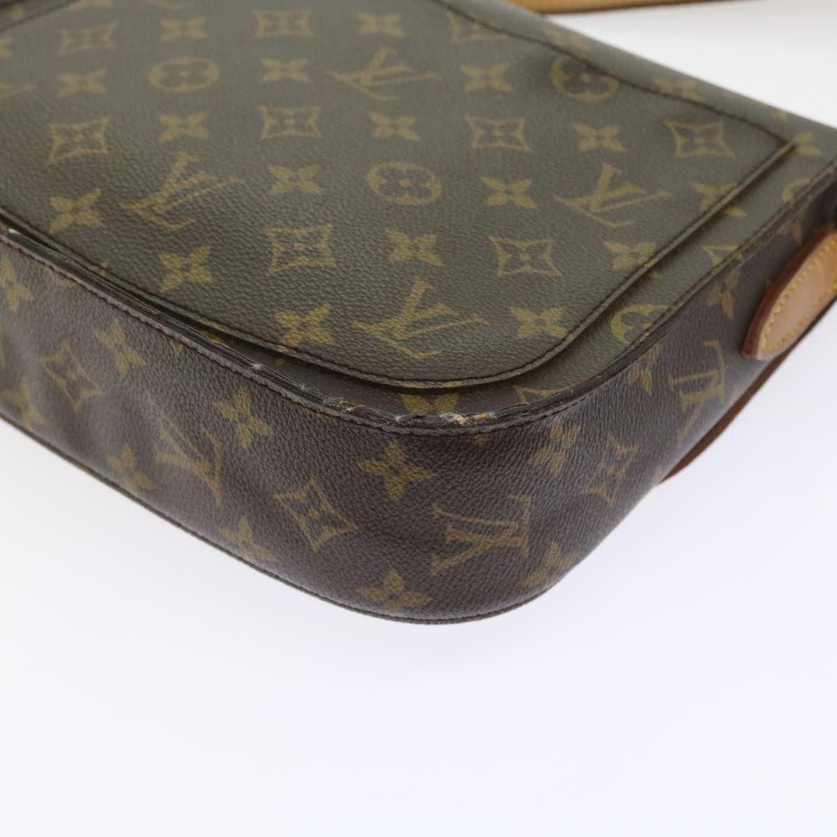 LOUIS VUITTON Monogram Saint Cloud GM Shoulder Bag M51242 LV fm2815