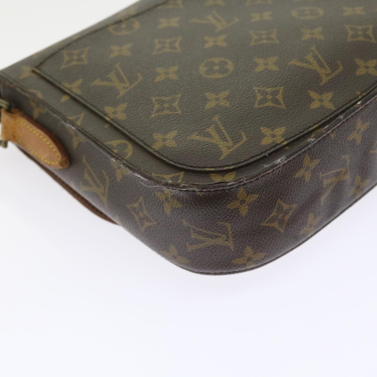 LOUIS VUITTON Monogram Saint Cloud GM Shoulder Bag M51242 LV fm2815