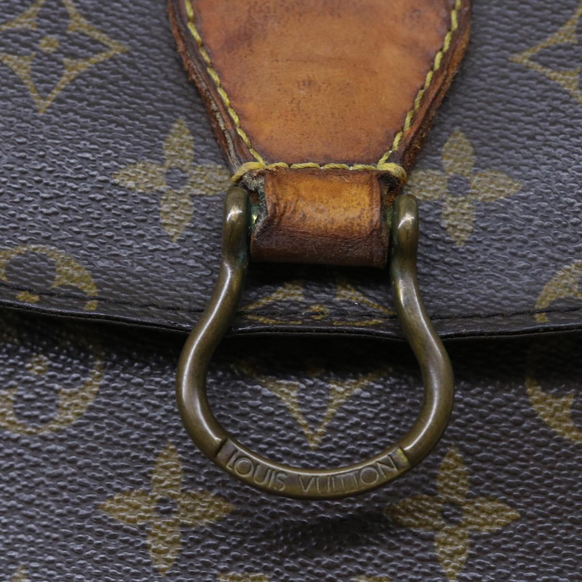 LOUIS VUITTON Monogram Saint Cloud GM Shoulder Bag M51242 LV fm2815