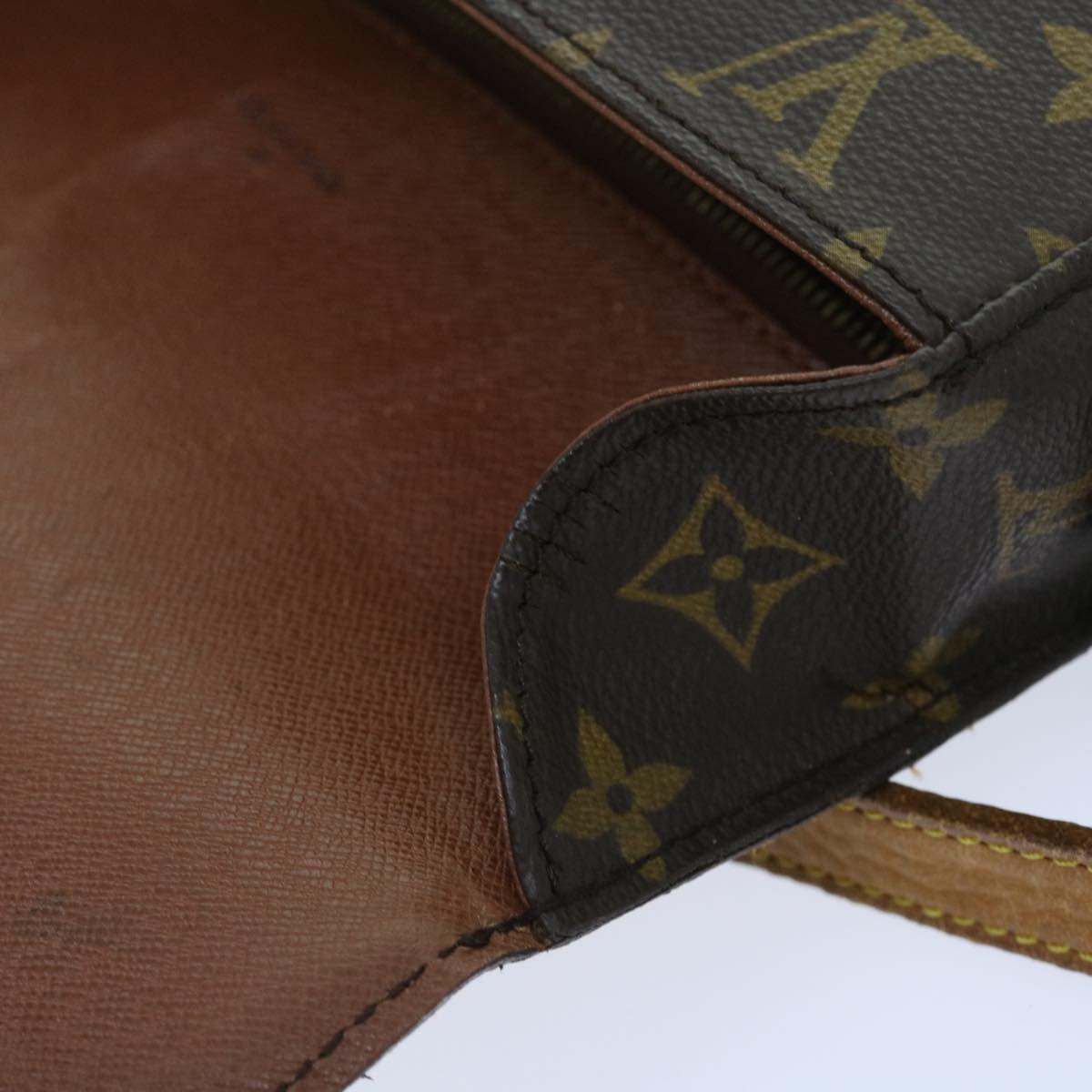 LOUIS VUITTON Monogram Saint Cloud GM Shoulder Bag M51242 LV fm2815
