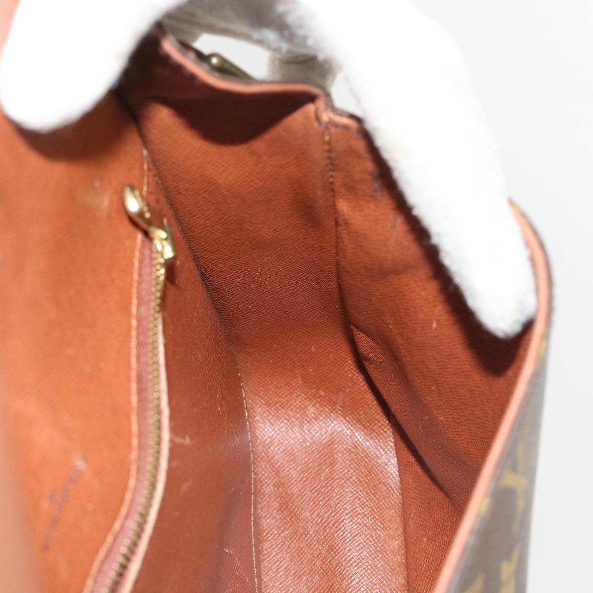 LOUIS VUITTON Monogram Saint Cloud GM Shoulder Bag M51242 LV fm2815