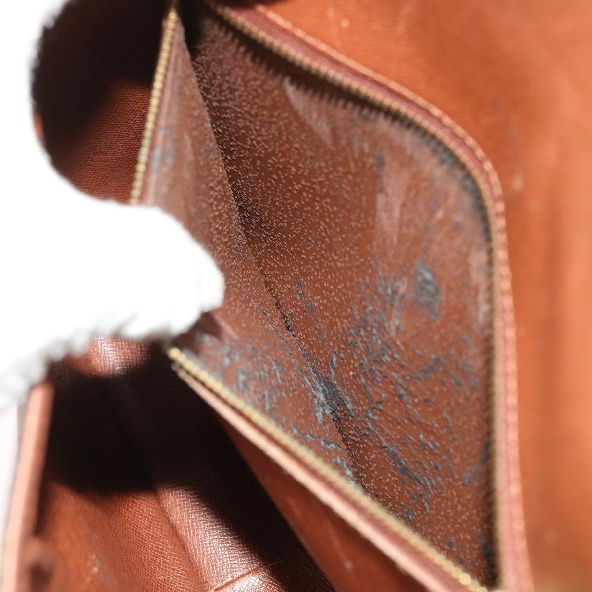 LOUIS VUITTON Monogram Saint Cloud GM Shoulder Bag M51242 LV fm2815
