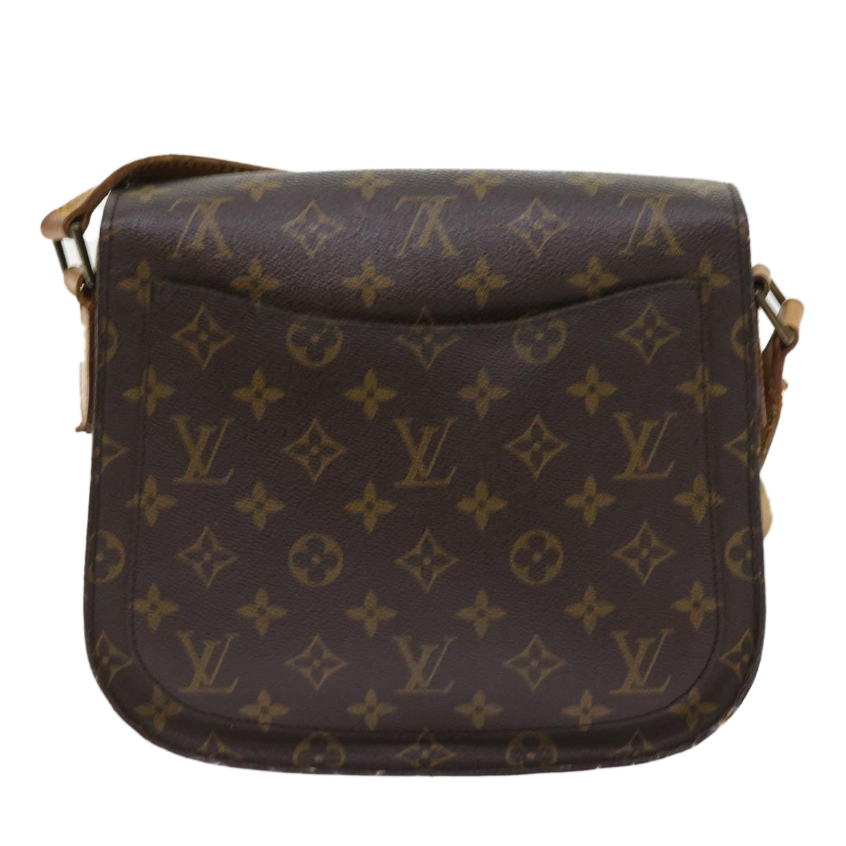 LOUIS VUITTON Monogram Saint Cloud GM Shoulder Bag M51242 LV fm2815