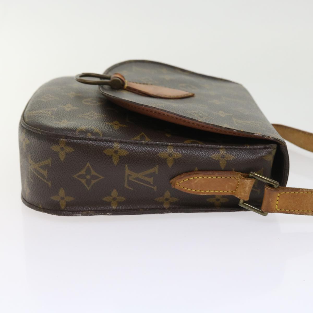 LOUIS VUITTON Monogram Saint Cloud GM Shoulder Bag M51242 LV fm2815