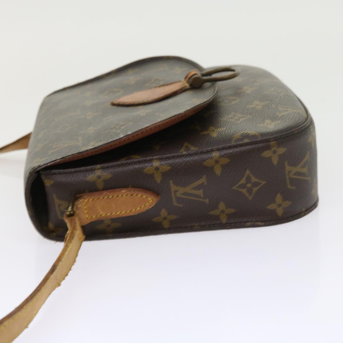 LOUIS VUITTON Monogram Saint Cloud GM Shoulder Bag M51242 LV fm2815