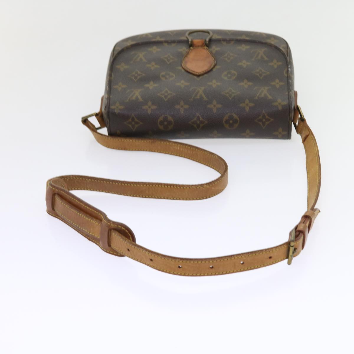 LOUIS VUITTON Monogram Saint Cloud GM Shoulder Bag M51242 LV fm2815