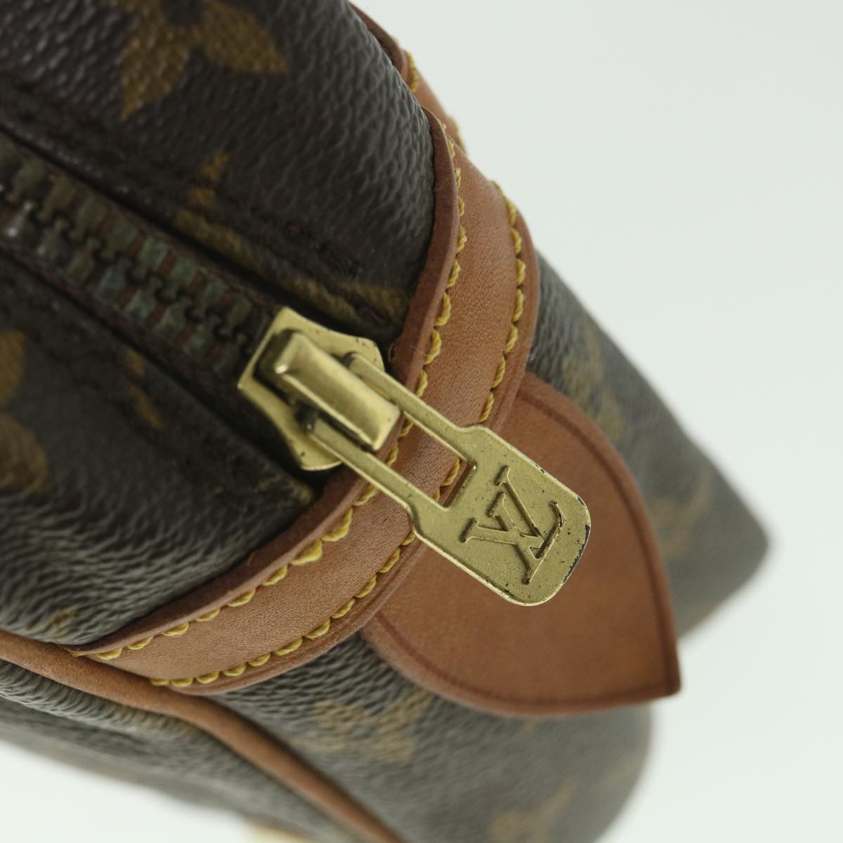 LOUIS VUITTON Monogram Compiegne 28 Clutch Bag M51845 LV fm2816