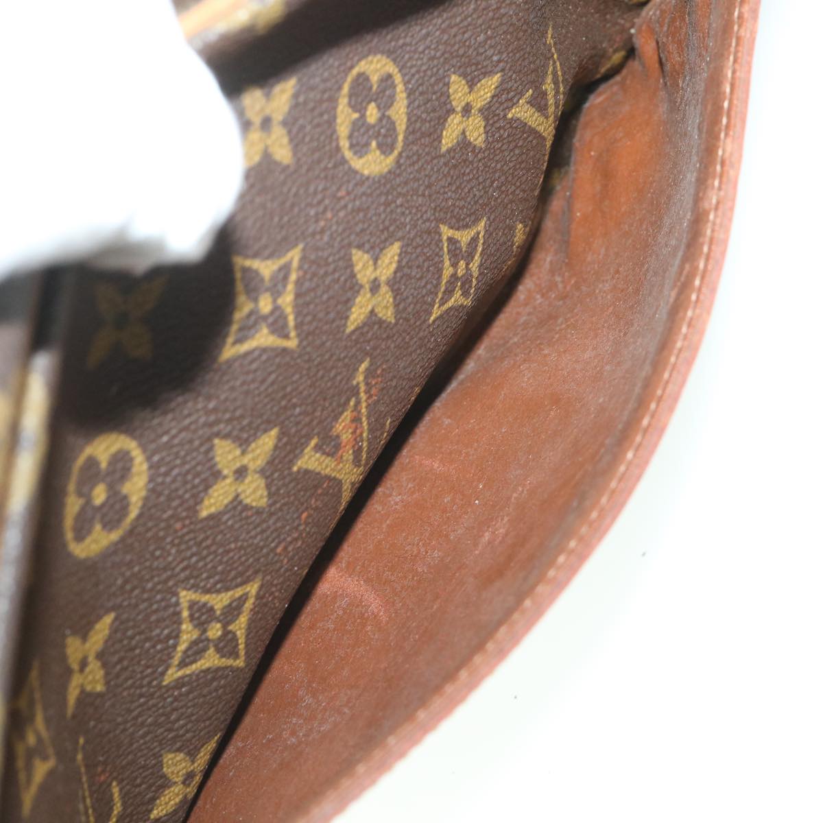LOUIS VUITTON Monogram Compiegne 28 Clutch Bag M51845 LV fm2816