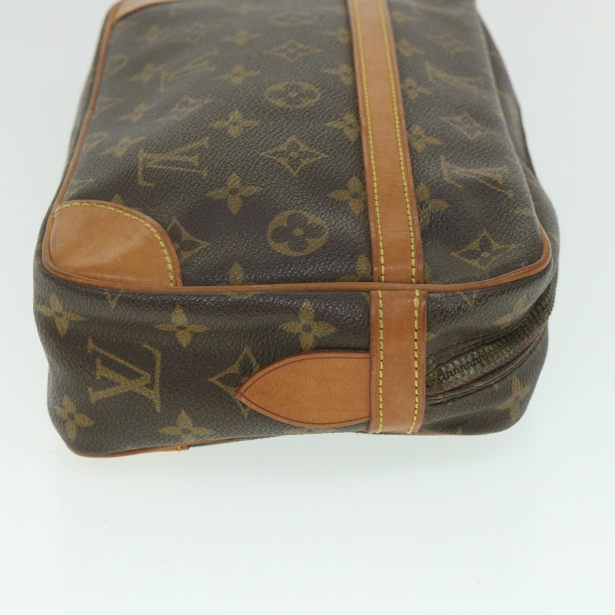 LOUIS VUITTON Monogram Compiegne 28 Clutch Bag M51845 LV fm2816