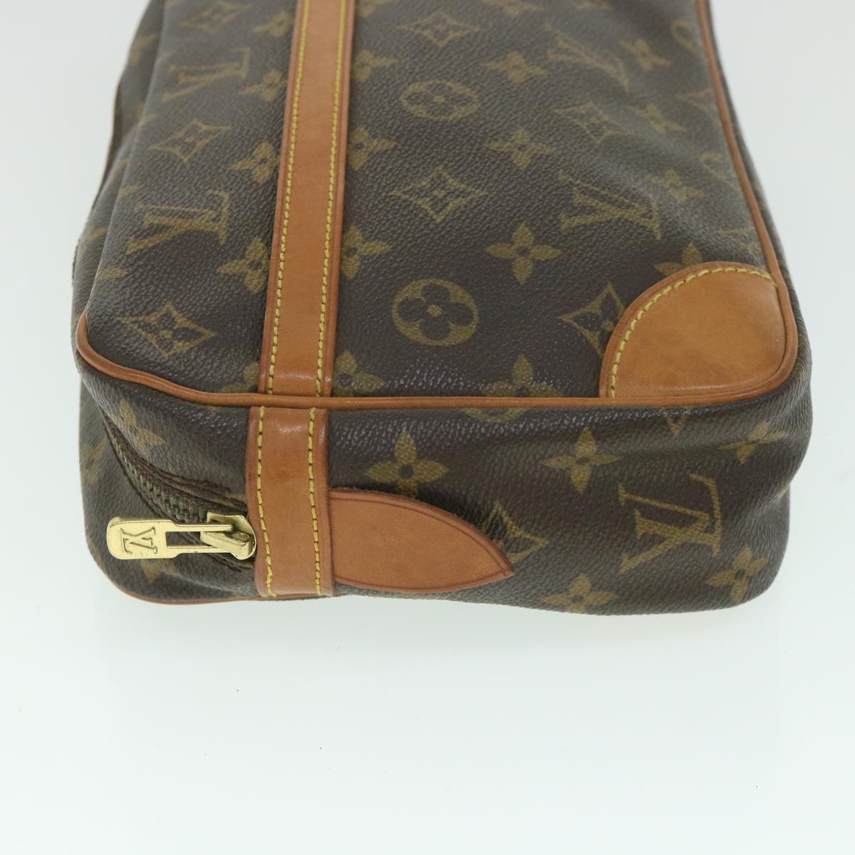 LOUIS VUITTON Monogram Compiegne 28 Clutch Bag M51845 LV fm2816