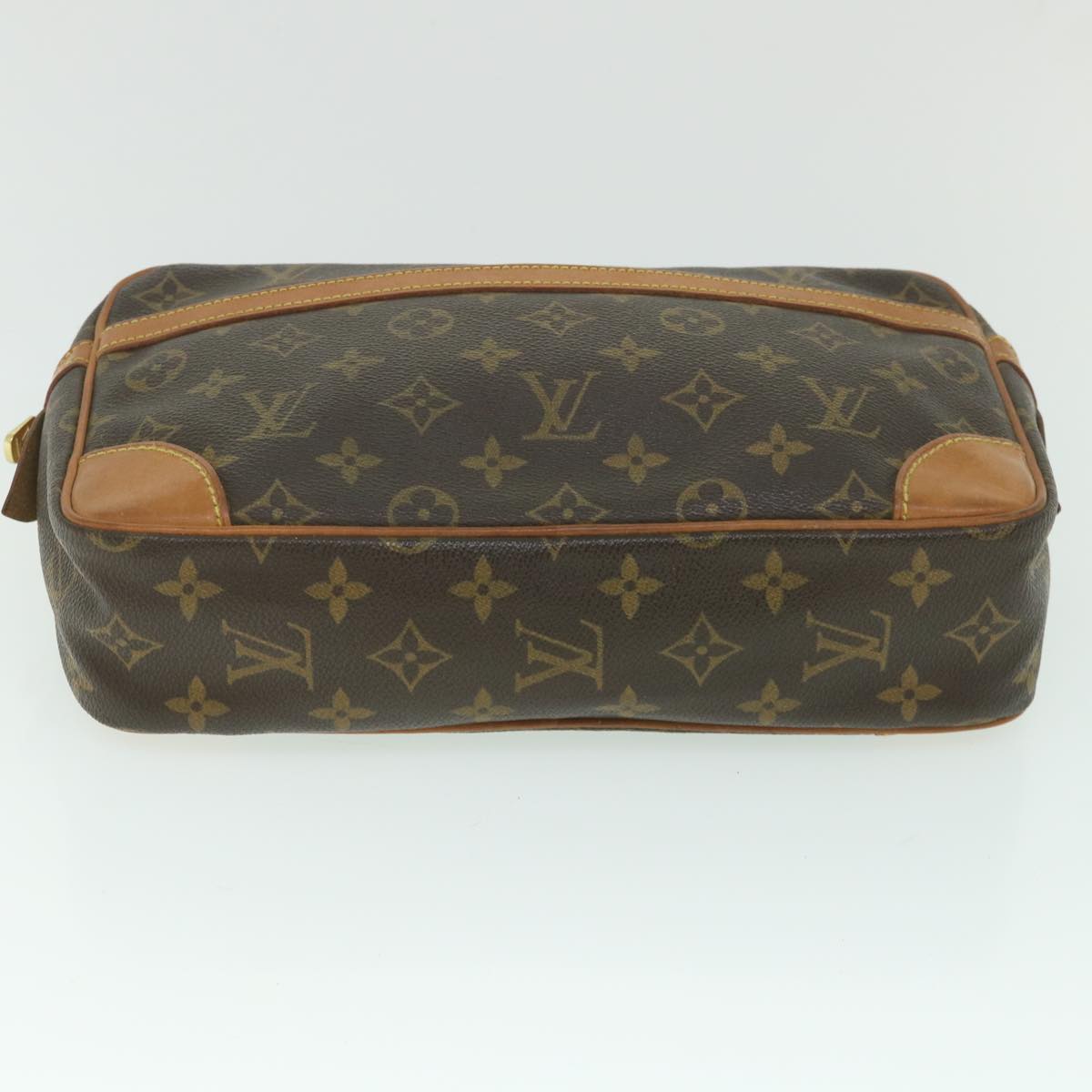 LOUIS VUITTON Monogram Compiegne 28 Clutch Bag M51845 LV fm2816
