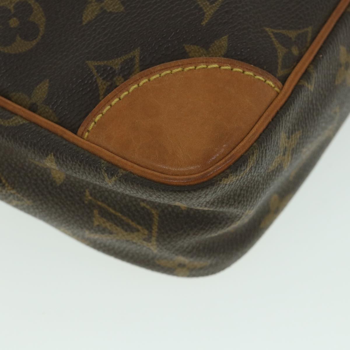 LOUIS VUITTON Monogram Compiegne 28 Clutch Bag M51845 LV fm2816