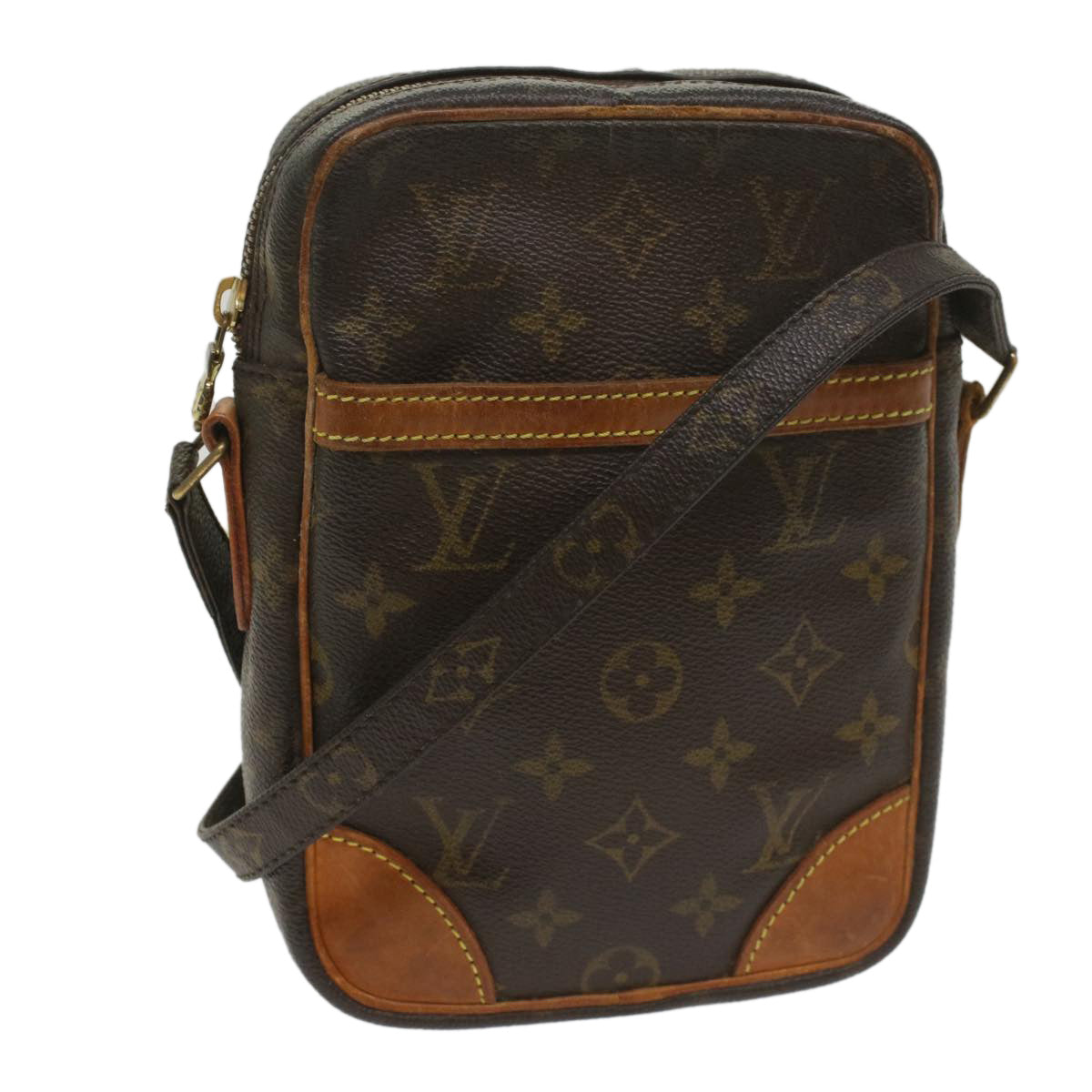 LOUIS VUITTON Monogram Danube Shoulder Bag M45266 LV fm2821