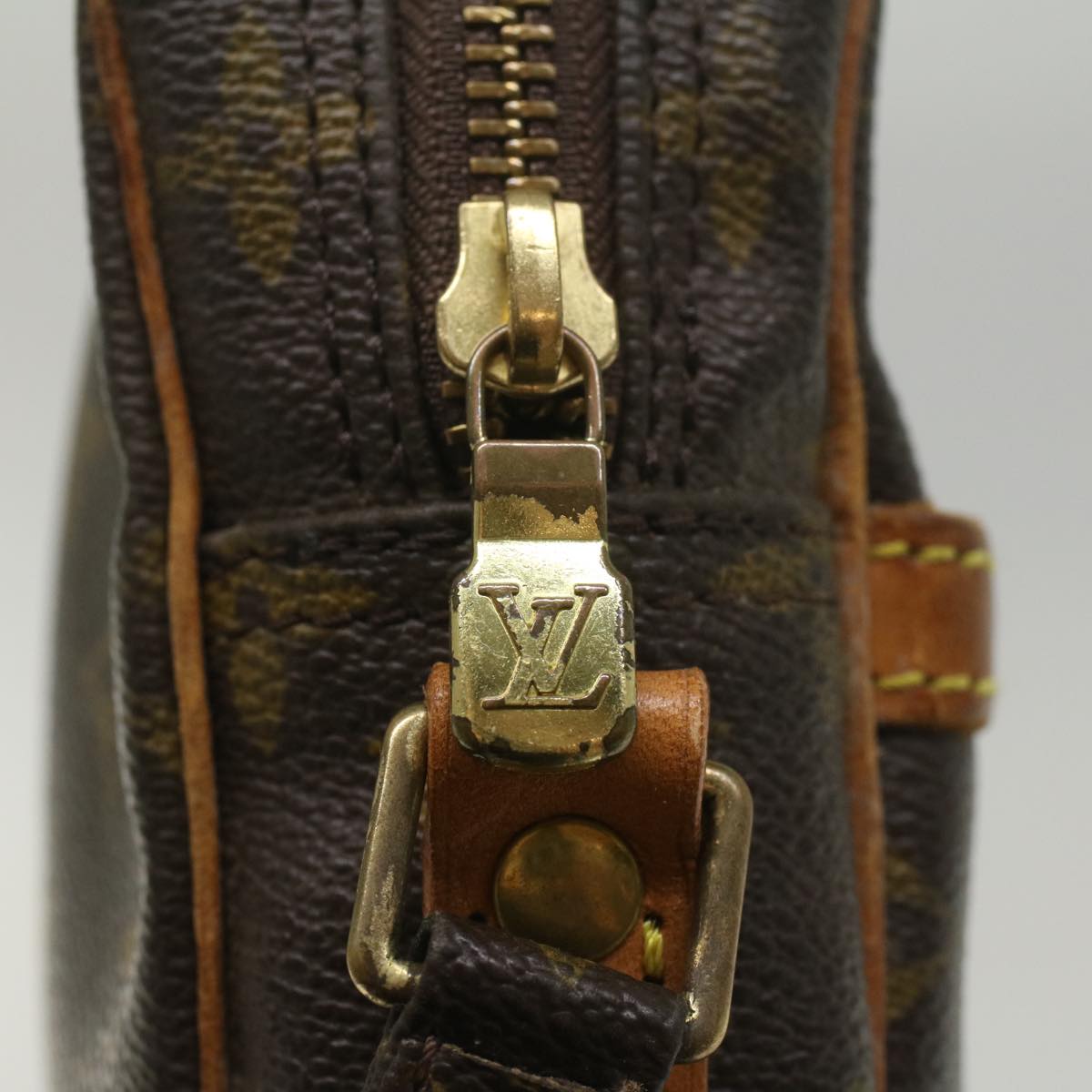LOUIS VUITTON Monogram Danube Shoulder Bag M45266 LV fm2821