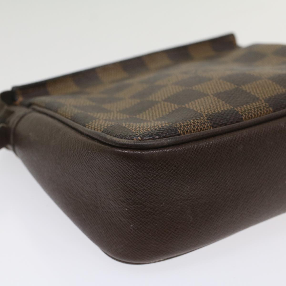 LOUIS VUITTON Damier Ebene Trousse Makeup Pouch N51982 LV fm2822