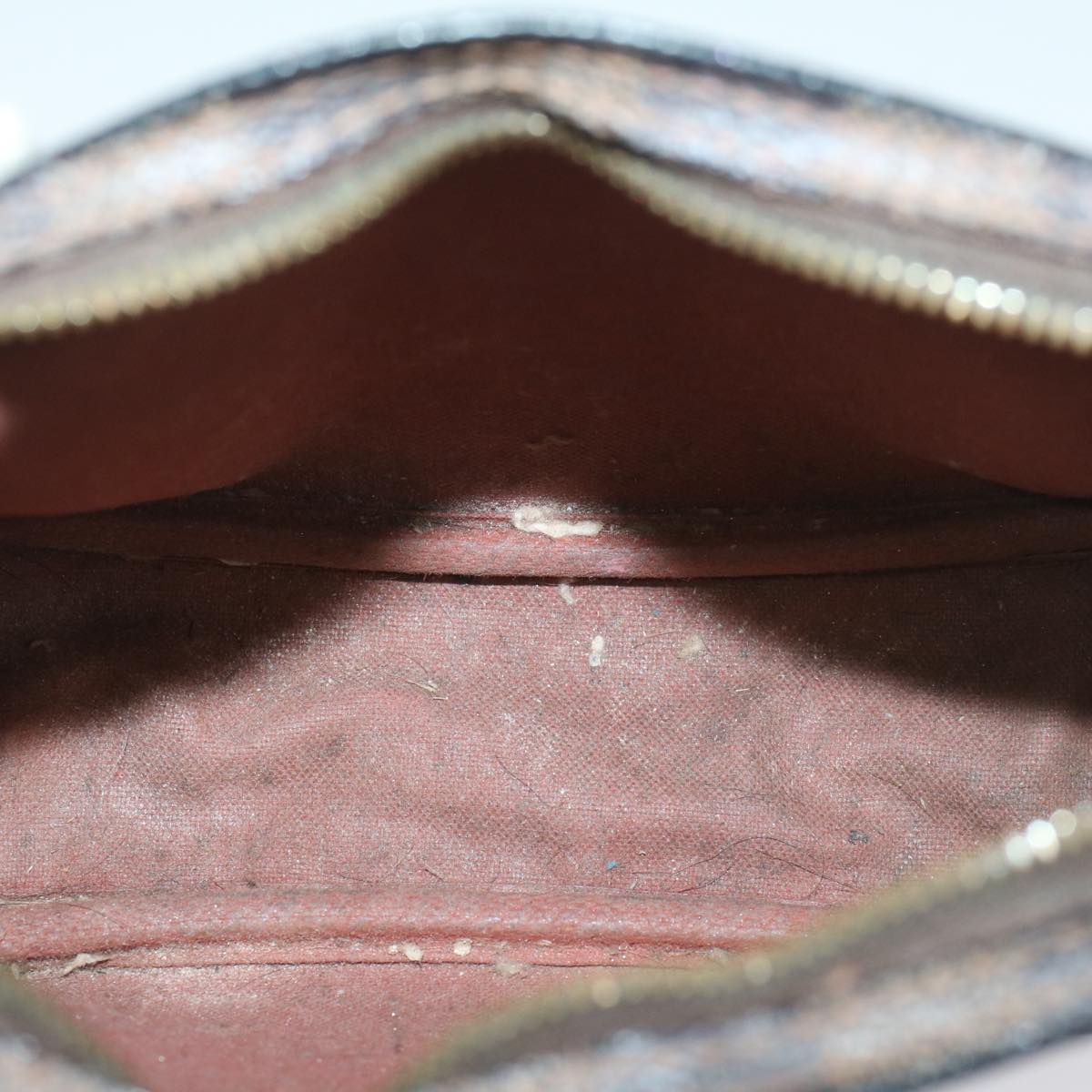 LOUIS VUITTON Damier Ebene Trousse Makeup Pouch N51982 LV fm2822