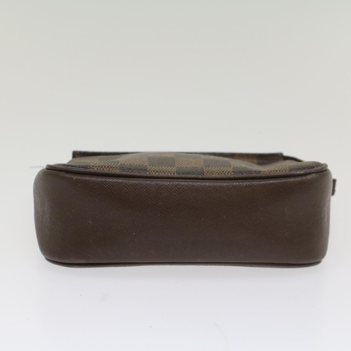 LOUIS VUITTON Damier Ebene Trousse Makeup Pouch N51982 LV fm2822