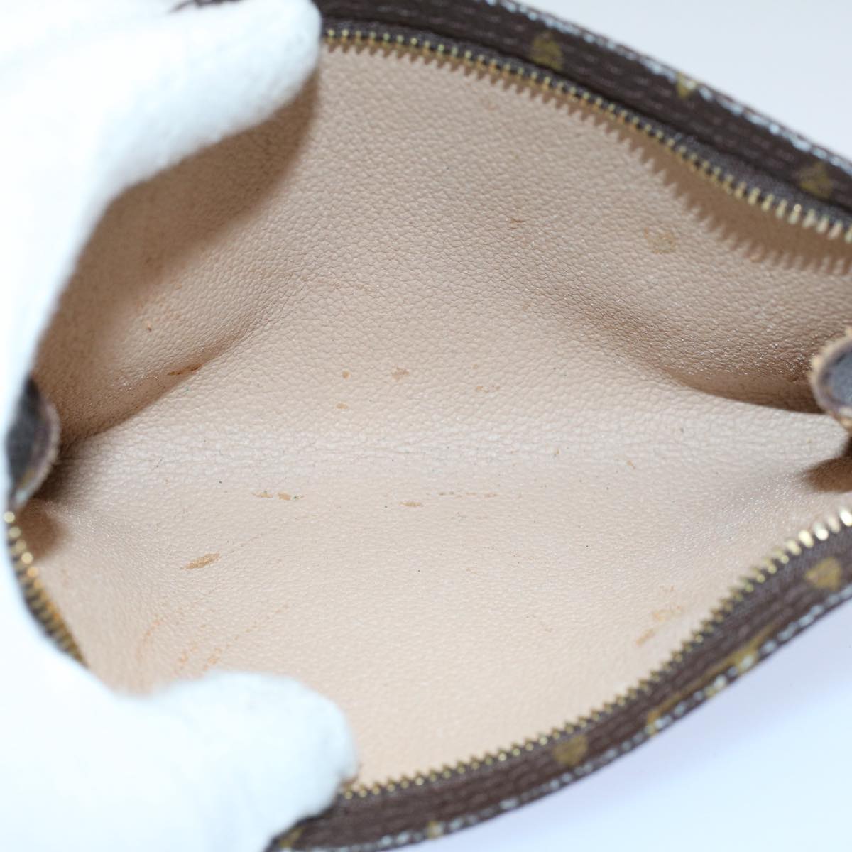 LOUIS VUITTON Monogram Bucket PM Accessory Pouch LV fm2823