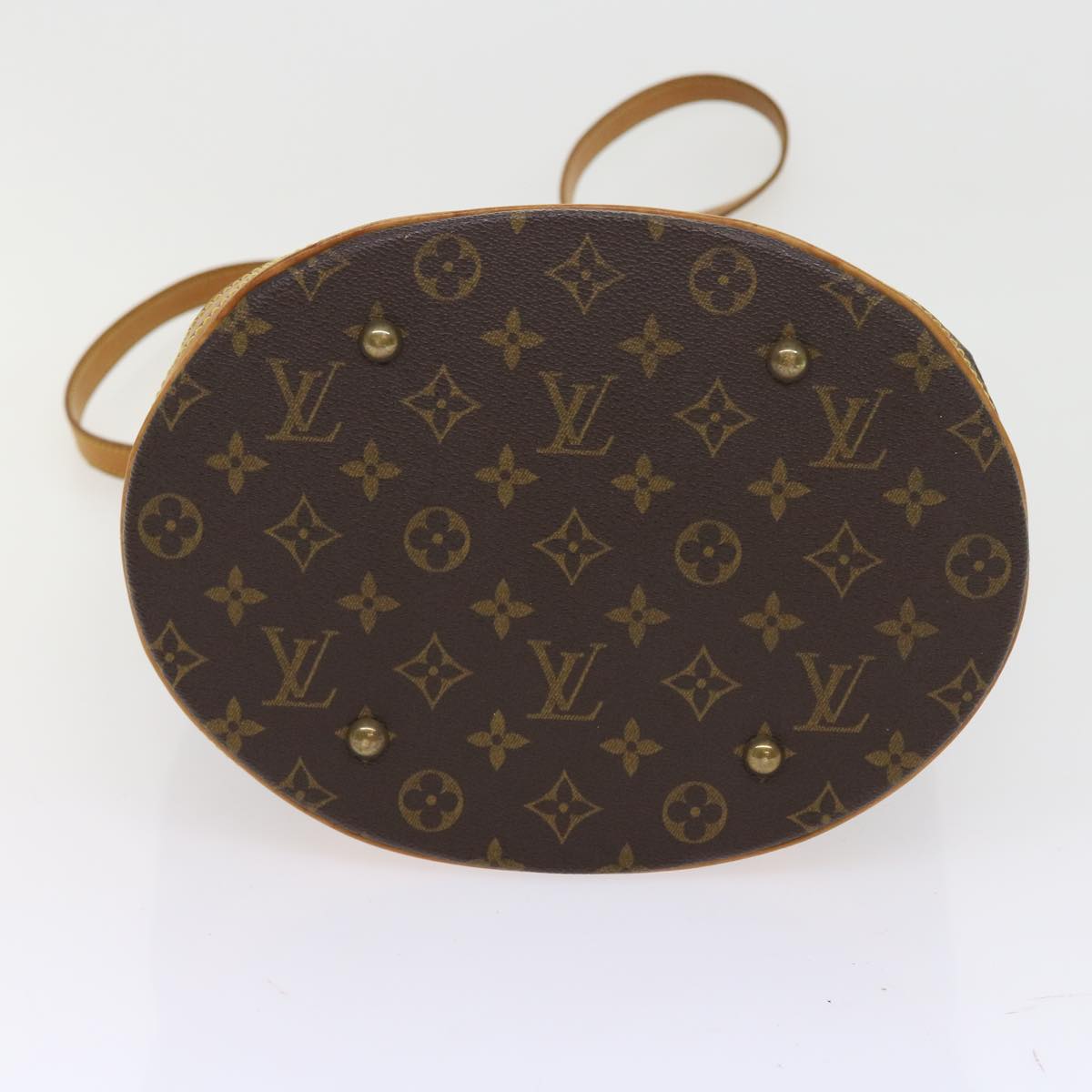 LOUIS VUITTON Monogram Bucket GM Shoulder Bag M42236 LV fm2826