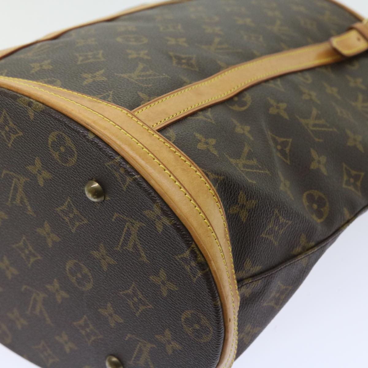 LOUIS VUITTON Monogram Bucket GM Shoulder Bag M42236 LV fm2826