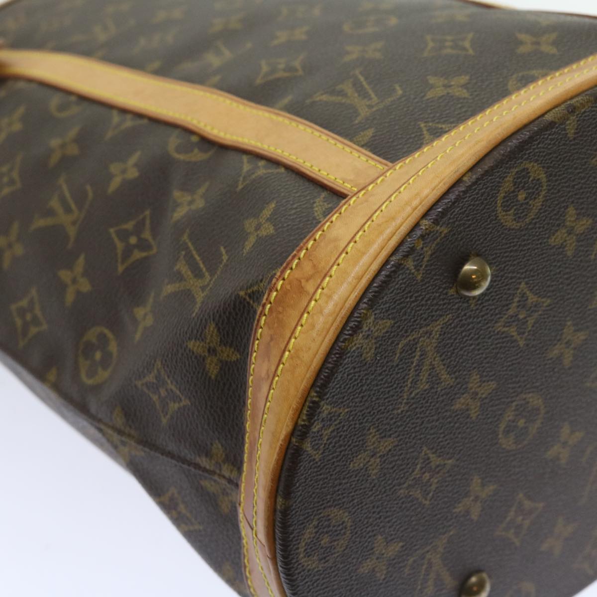 LOUIS VUITTON Monogram Bucket GM Shoulder Bag M42236 LV fm2826