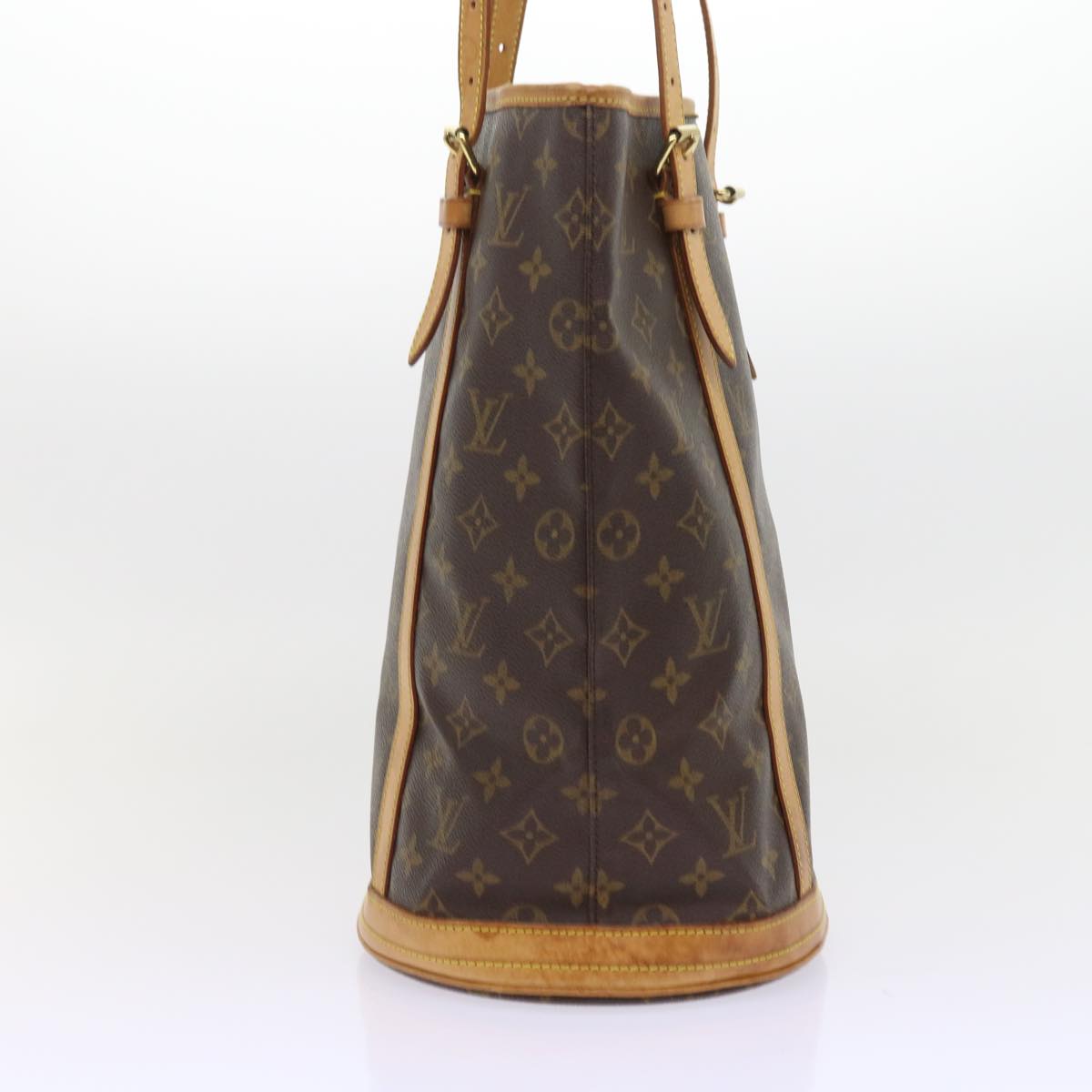 LOUIS VUITTON Monogram Bucket GM Shoulder Bag M42236 LV fm2826