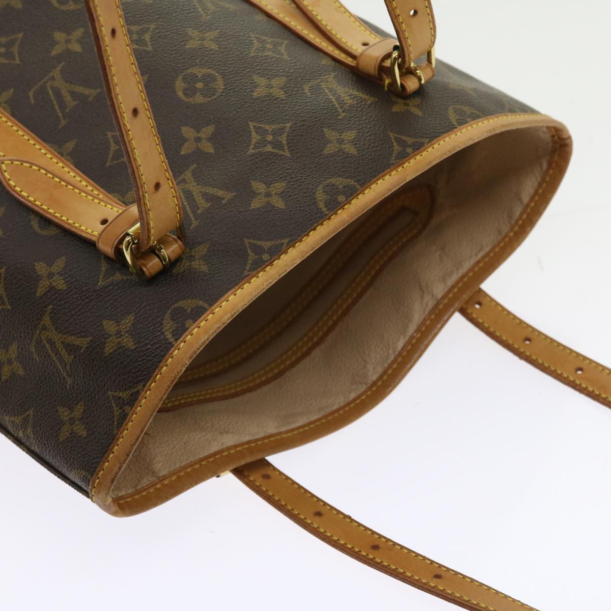 LOUIS VUITTON Monogram Bucket GM Shoulder Bag M42236 LV fm2826