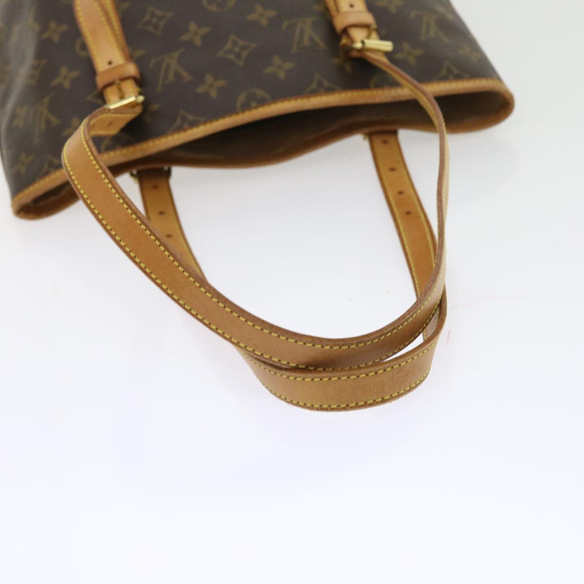 LOUIS VUITTON Monogram Bucket GM Shoulder Bag M42236 LV fm2826
