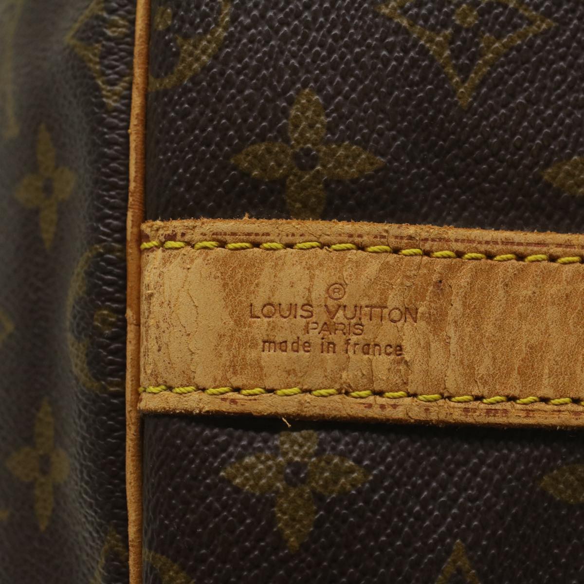 LOUIS VUITTON Monogram Keepall Bandouliere 55 Boston Bag M41414 LV fm2830