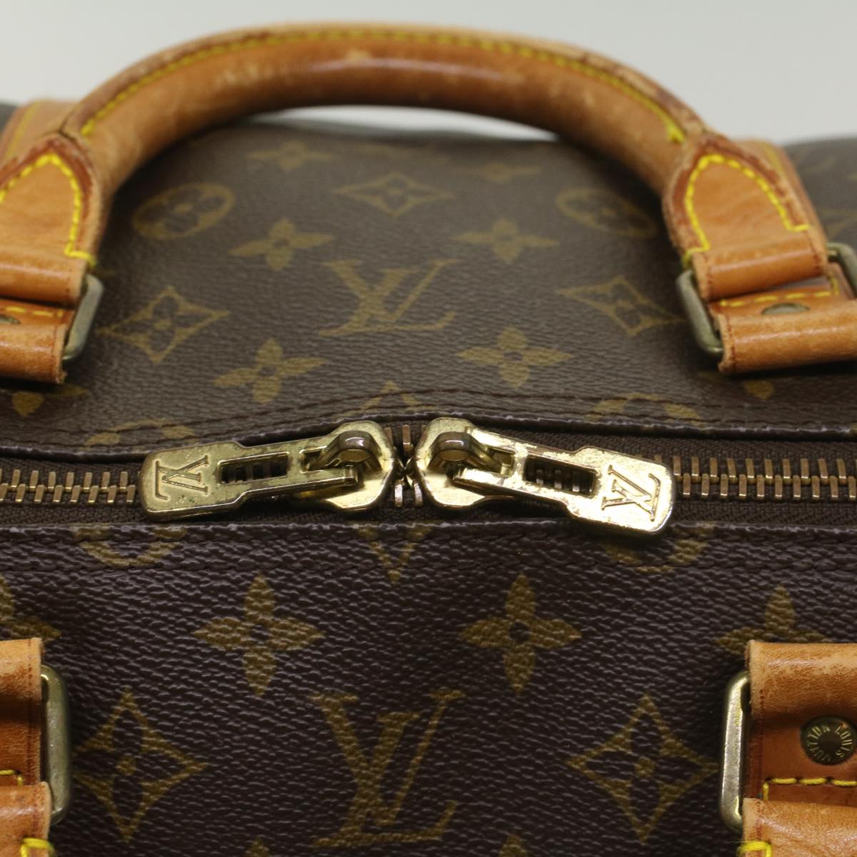 LOUIS VUITTON Monogram Keepall Bandouliere 55 Boston Bag M41414 LV fm2830