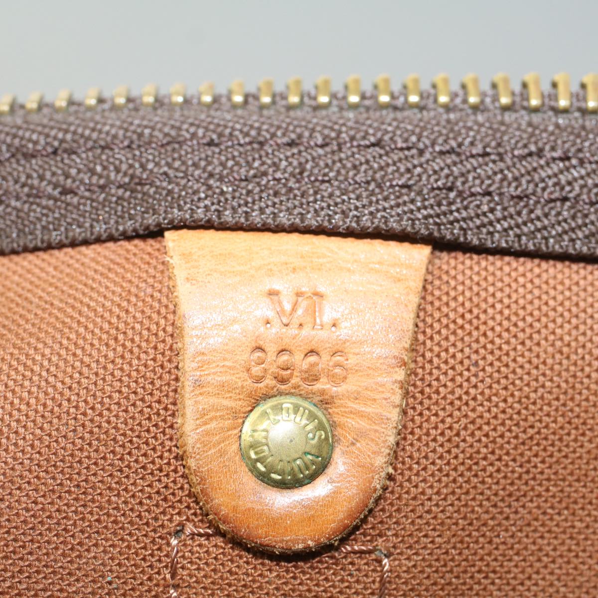 LOUIS VUITTON Monogram Keepall Bandouliere 55 Boston Bag M41414 LV fm2830