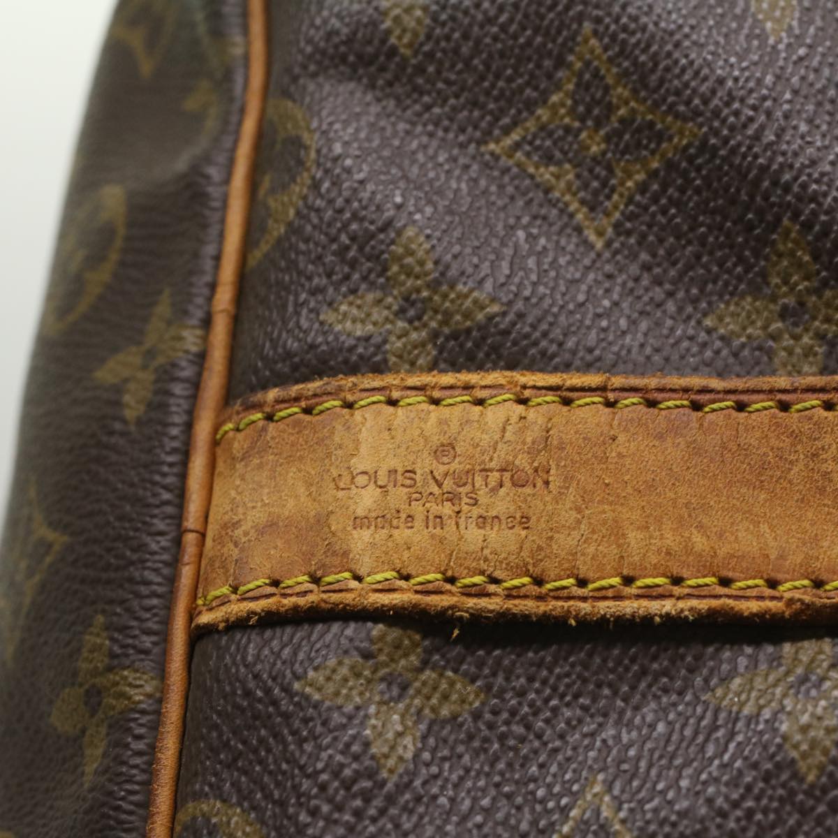 LOUIS VUITTON Monogram Keepall Bandouliere 60 Boston Bag M41412 LV fm2831