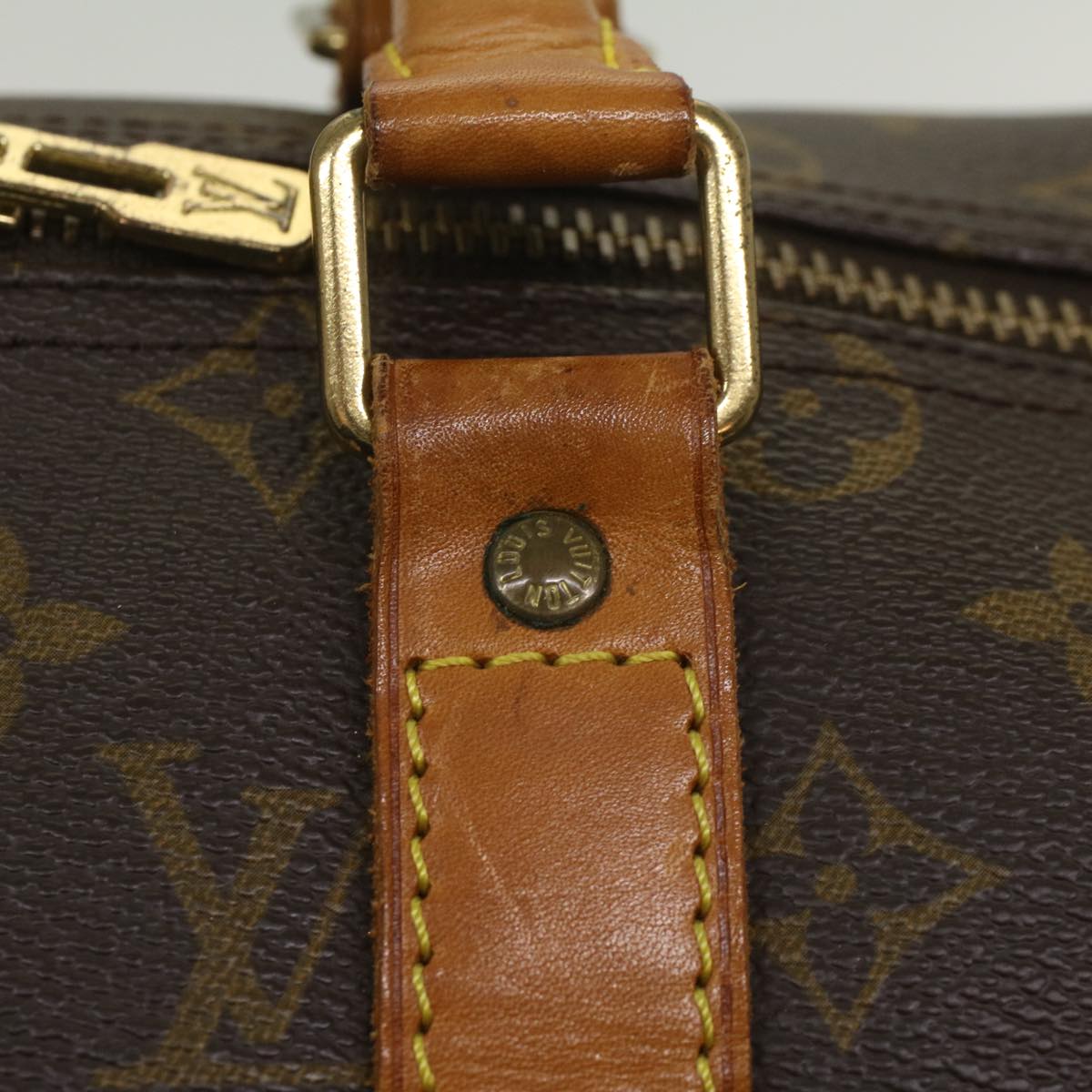 LOUIS VUITTON Monogram Keepall 45 Boston Bag M41428 LV fm2832