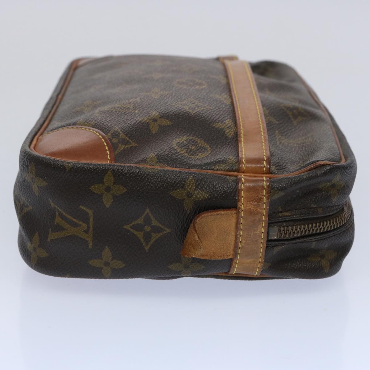 LOUIS VUITTON Monogram Compiegne 28 Clutch Bag M51845 LV fm3004
