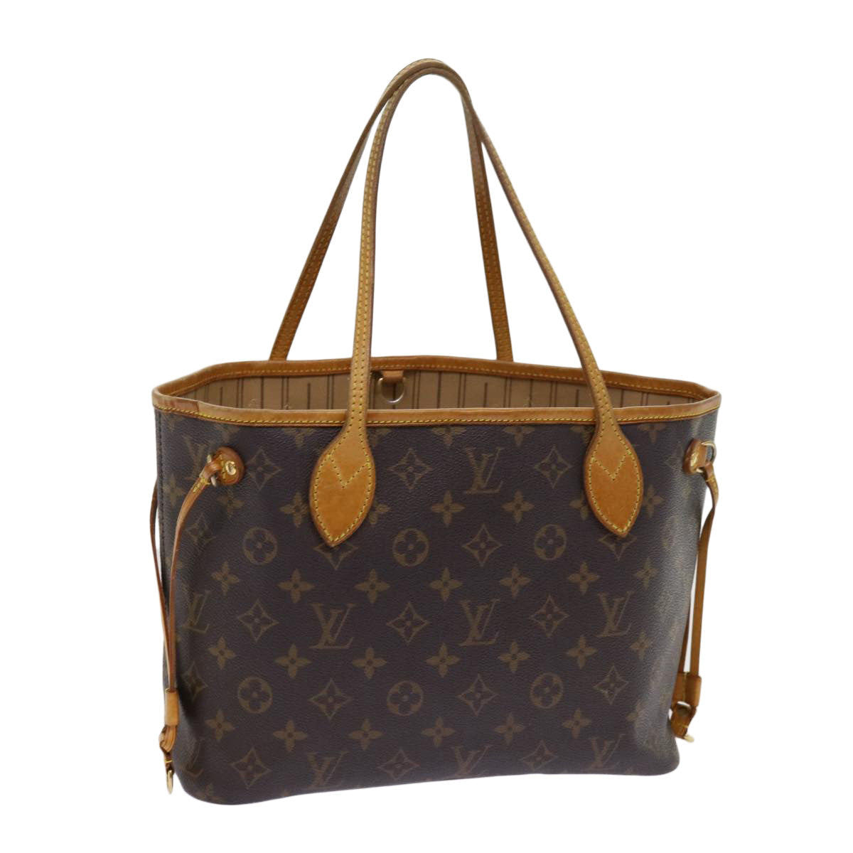 LOUIS VUITTON Monogram Neverfull PM Tote Bag M40155 LV fm3040