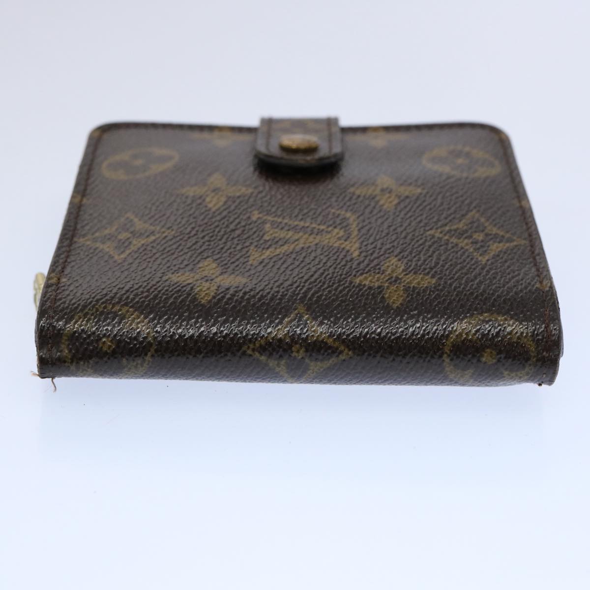 LOUIS VUITTON Monogram Compact Zip Wallet M61667 LV fm3083
