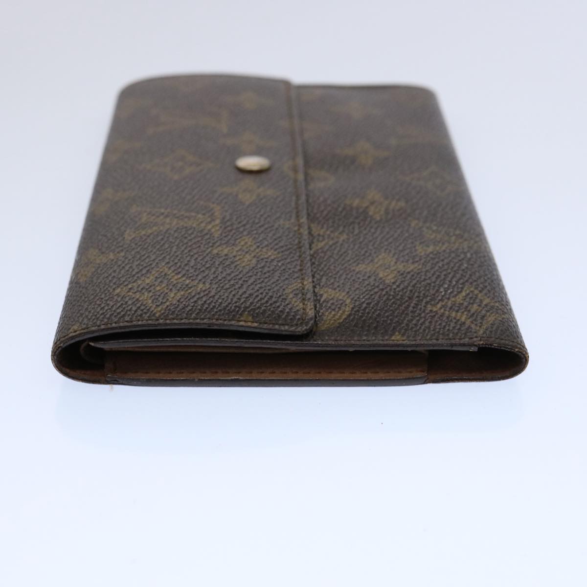 LOUIS VUITTON Monogram Porte Tresol International Wallet M61215 LV fm3084