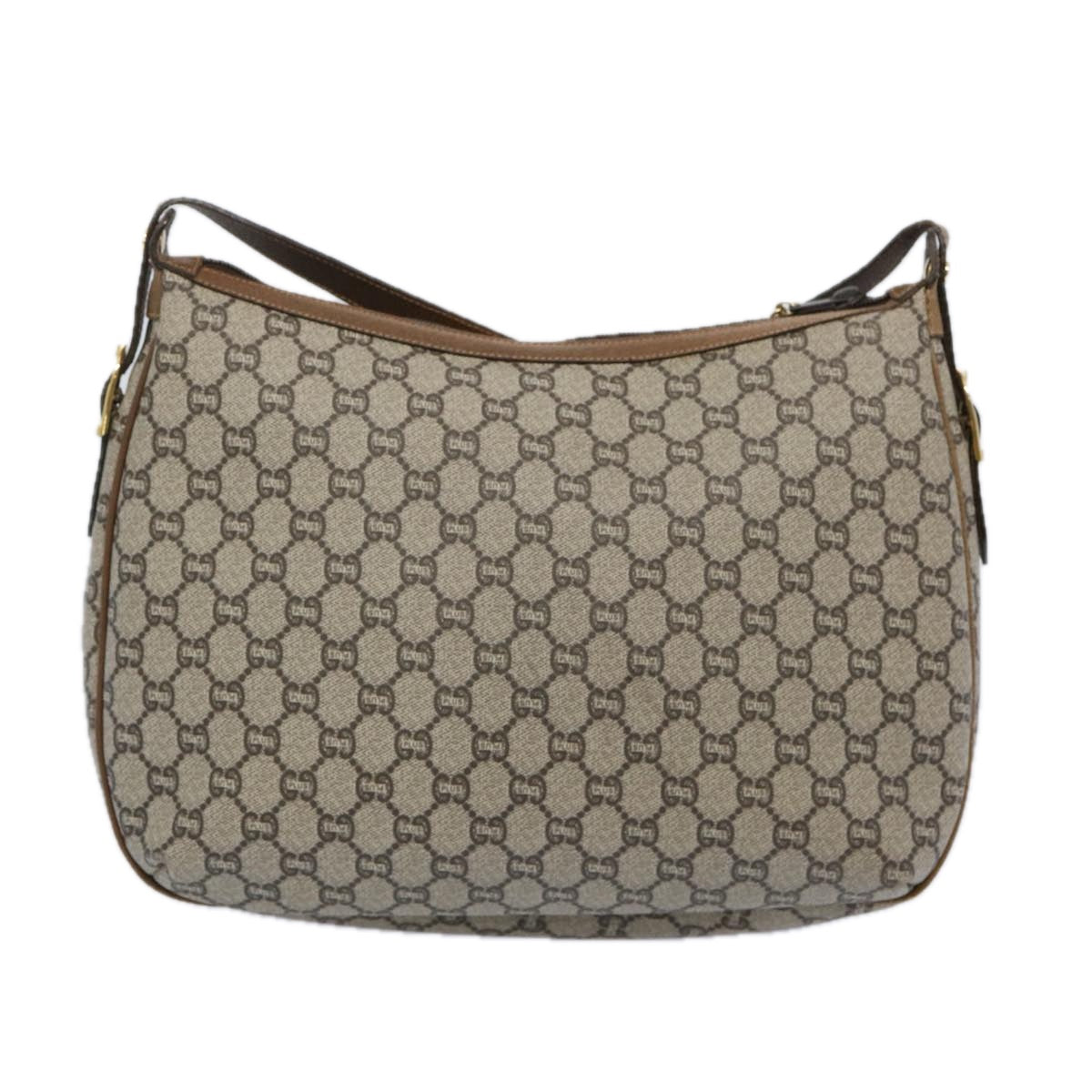GUCCI GG Plus Supreme Shoulder Bag Beige  fm3139