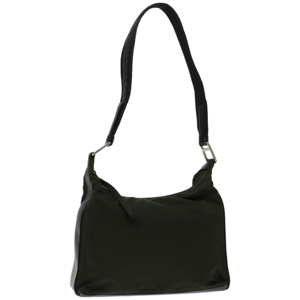 Luxury PradaShoulder Bag Nylon Khaki fm3207