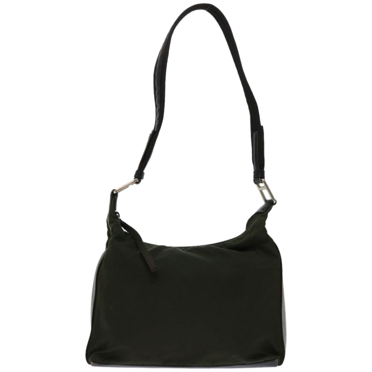 Luxury PradaShoulder Bag Nylon Khaki fm3207