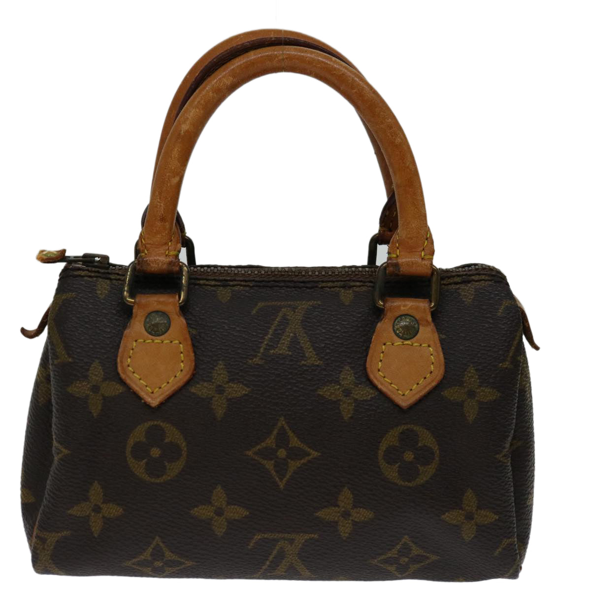 LOUIS VUITTON Monogram Mini Speedy Hand Bag Old model M41534 LV fm3271